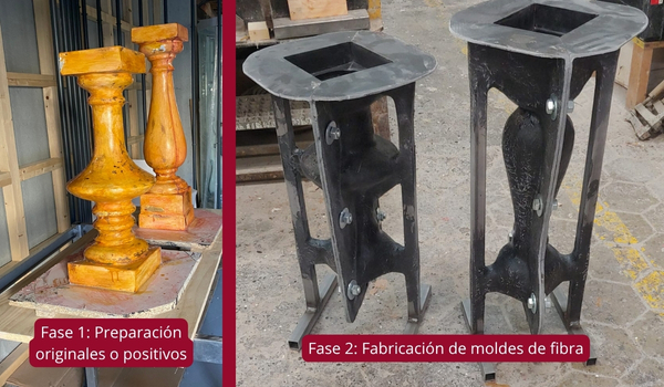 balaustre piedra artificial